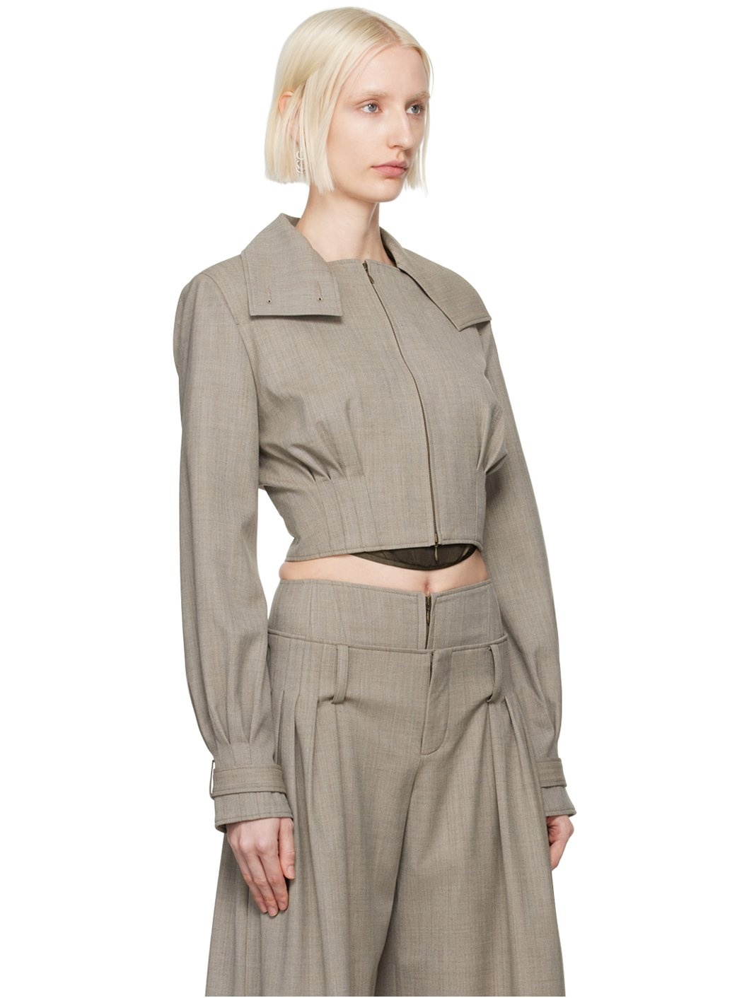 Gray Bayon Jacket - 2