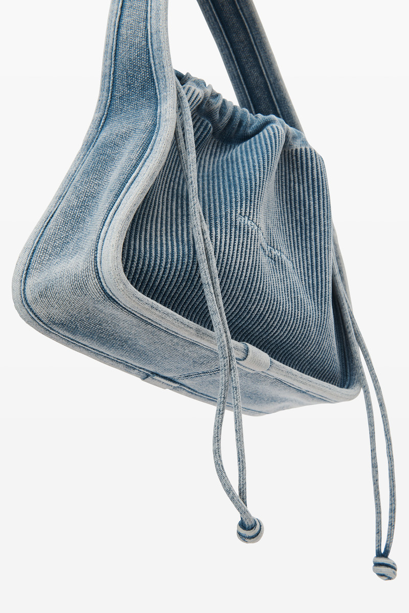 Ryan Small Bag in Faded Rib Knit 2
