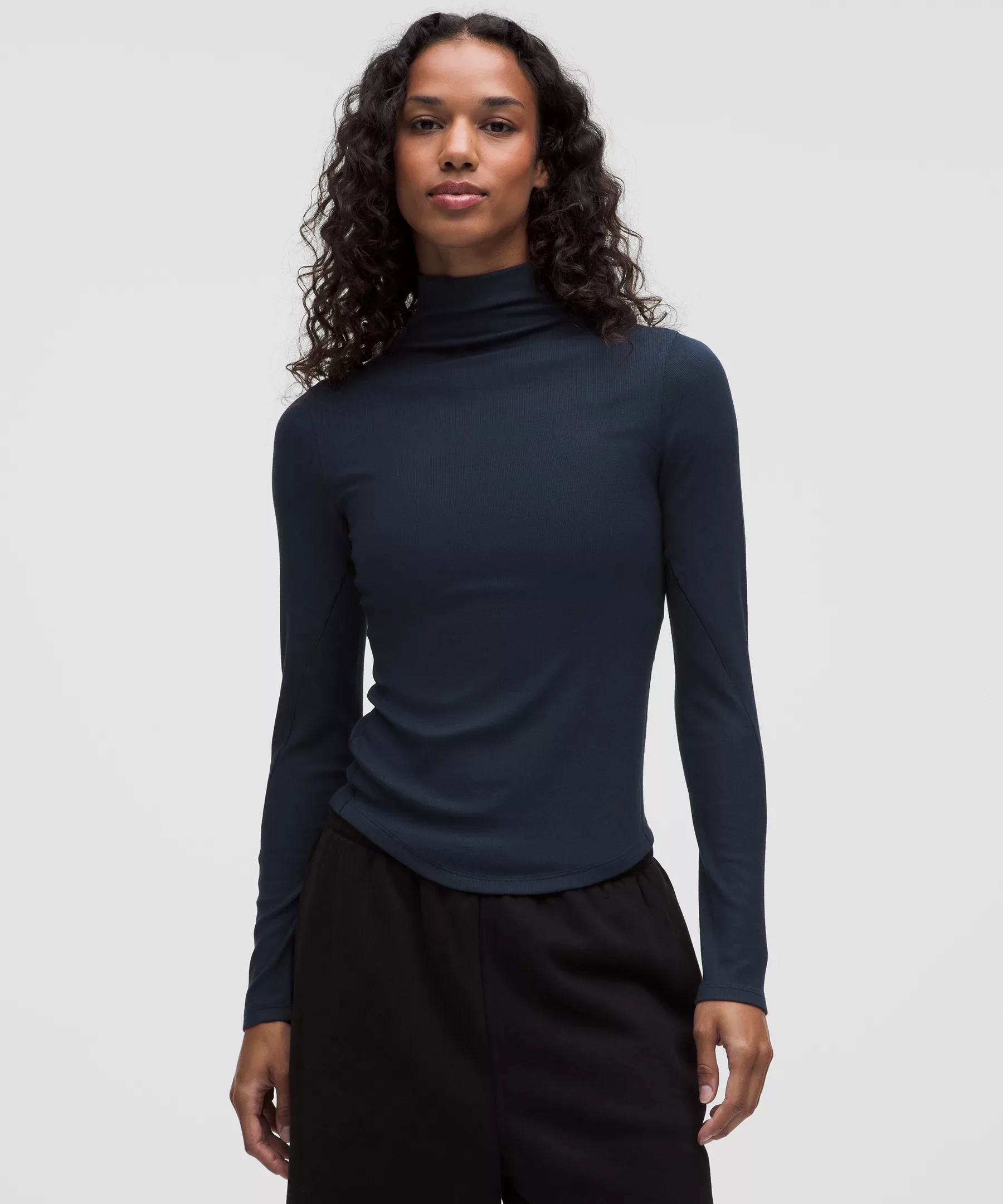 Hold Tight Long-Sleeve Turtleneck - 1