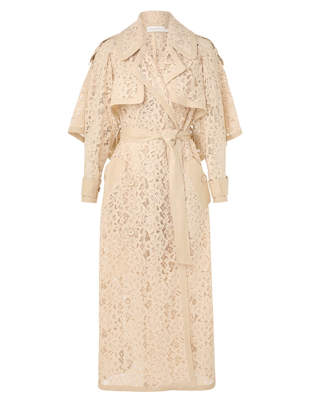 NATURA LACE TRENCH DRESS - 1