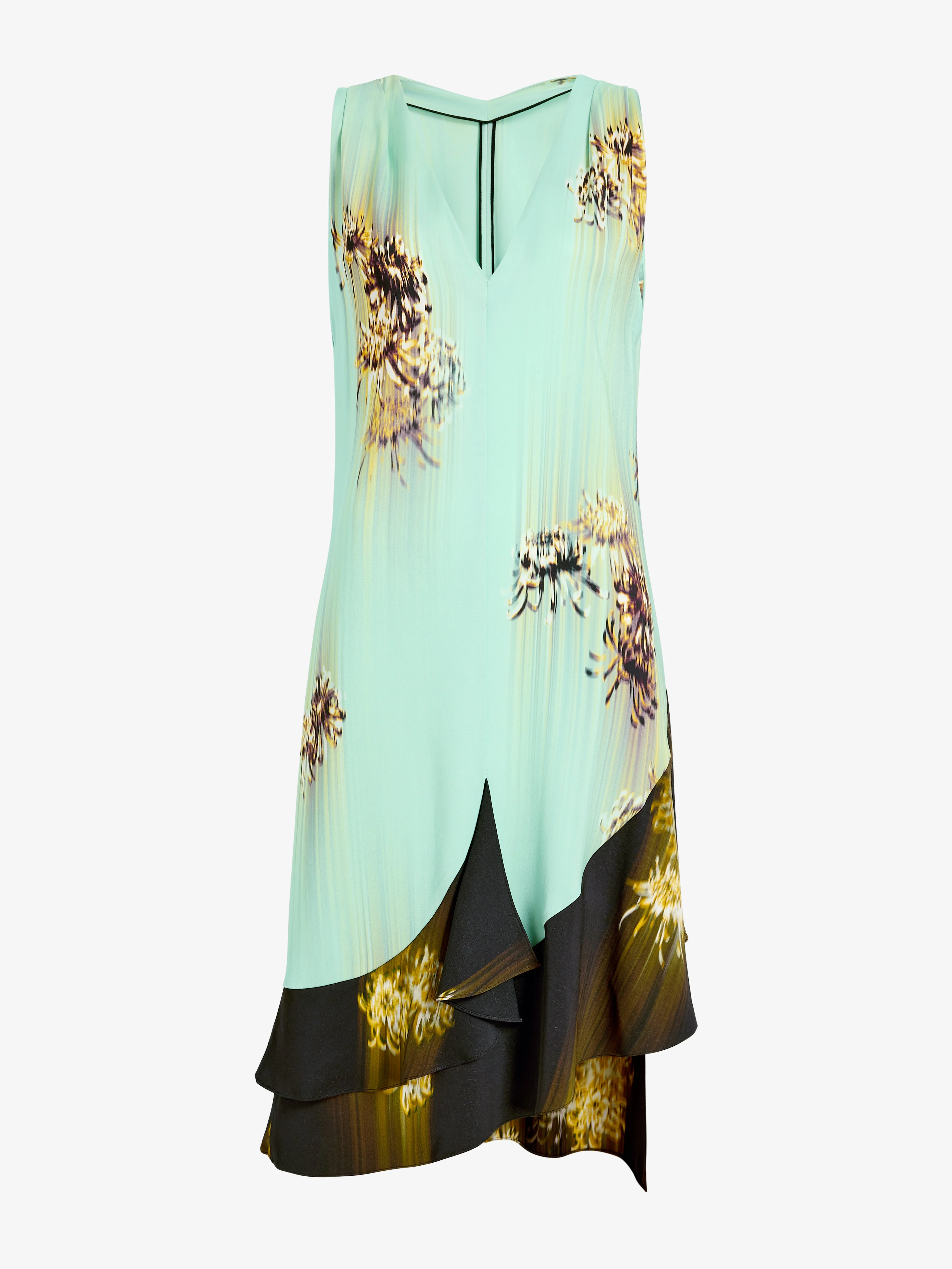 Rhetta Dress in Printed Viscose Cady - 1