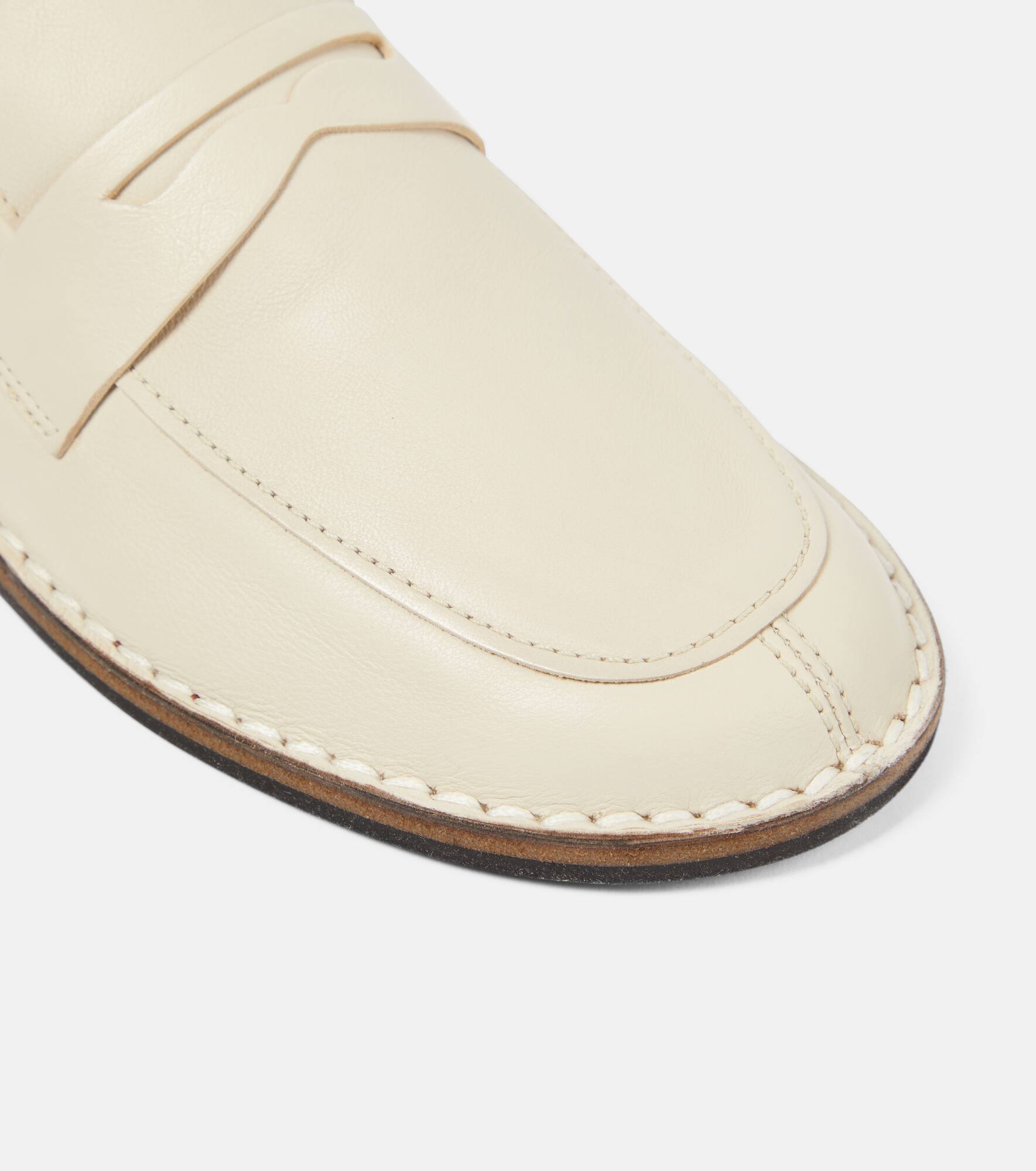 Cary leather penny loafers - 6