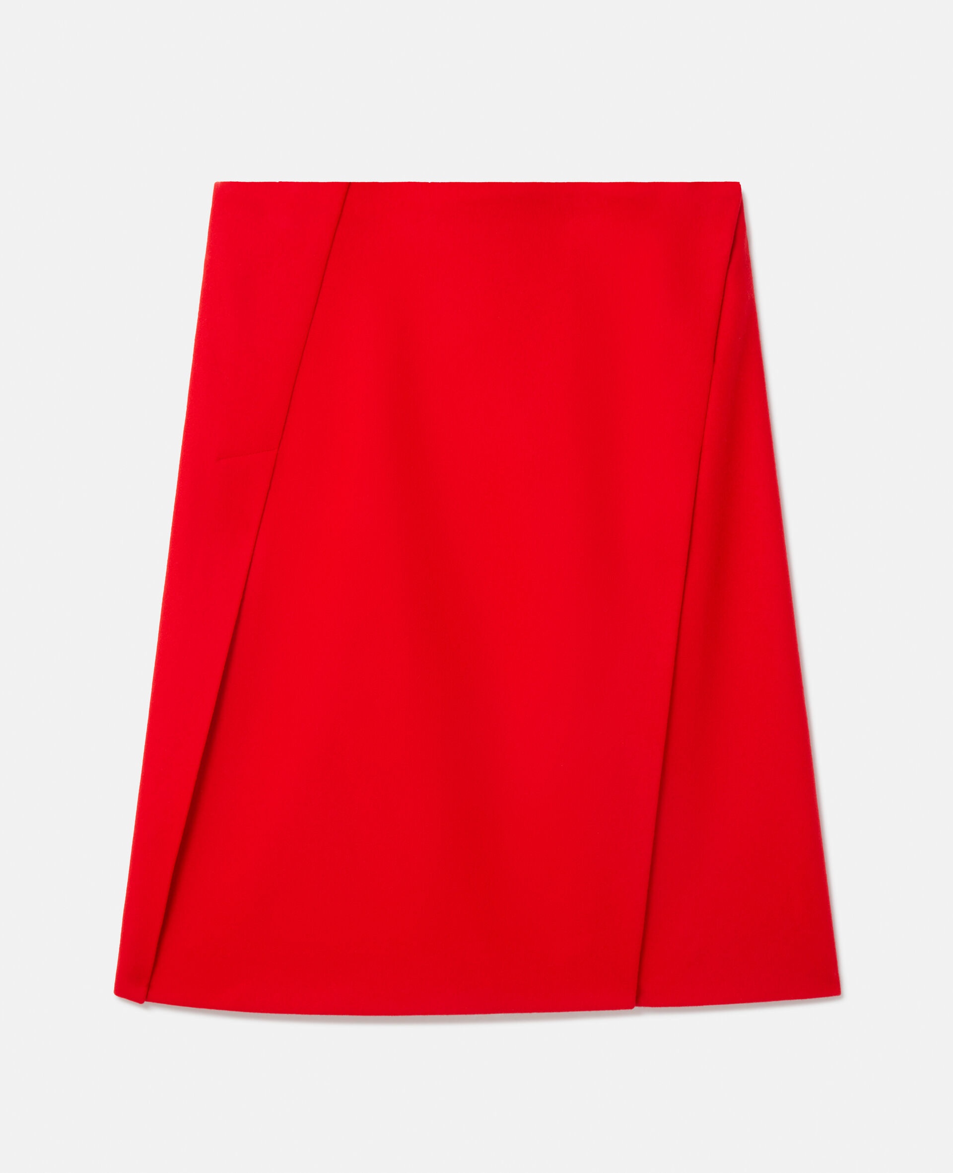 Split Front A-Line Skirt - 1