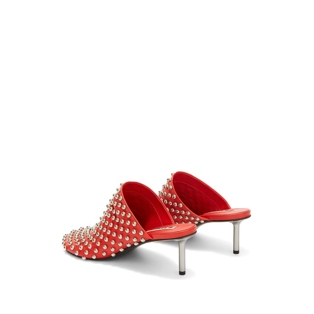Jil Sander Red Mules Women - 4