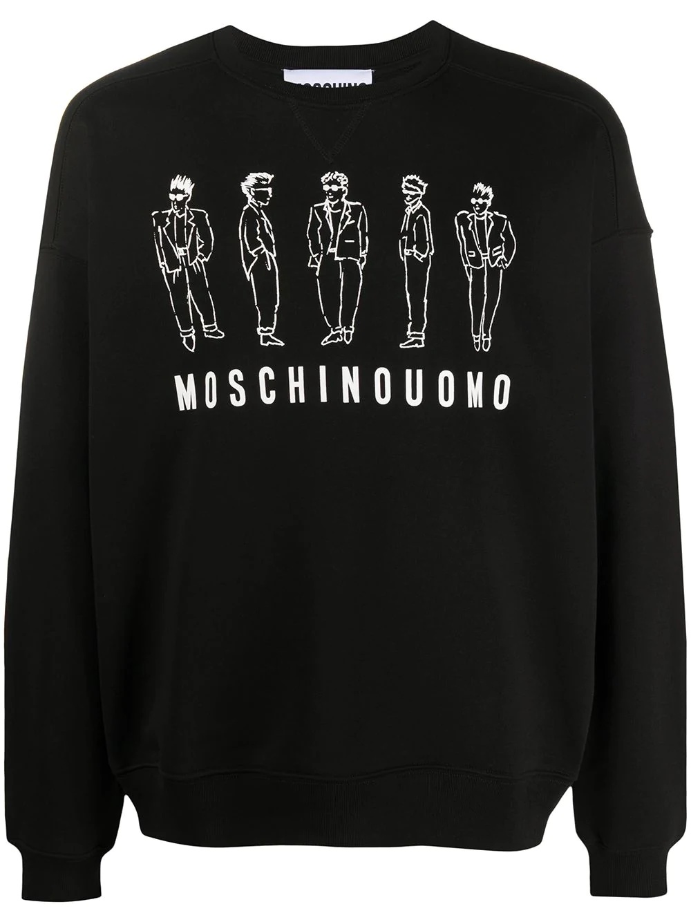 graphic-print sweatshirt - 1