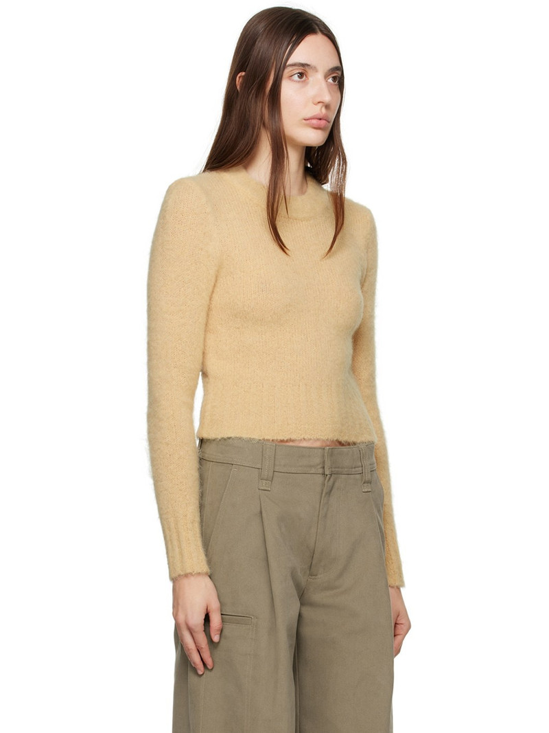 Yellow Brushed Sweater 2