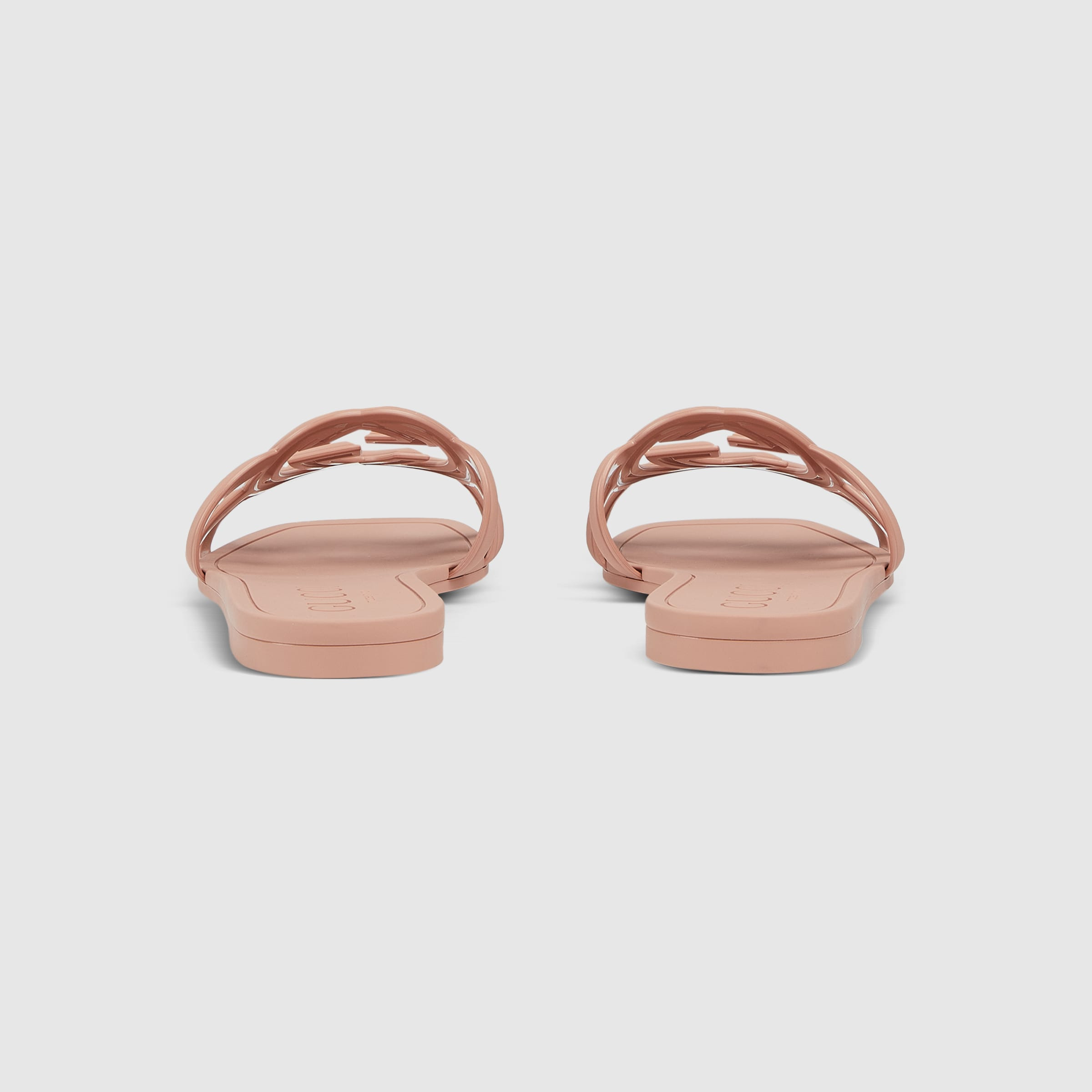 Women's Interlocking G slide sandal - 4