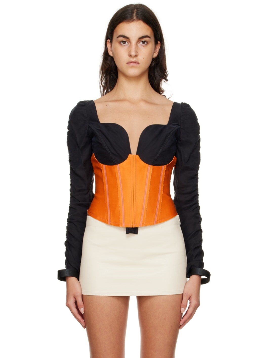 Orange Vera Corset - 1