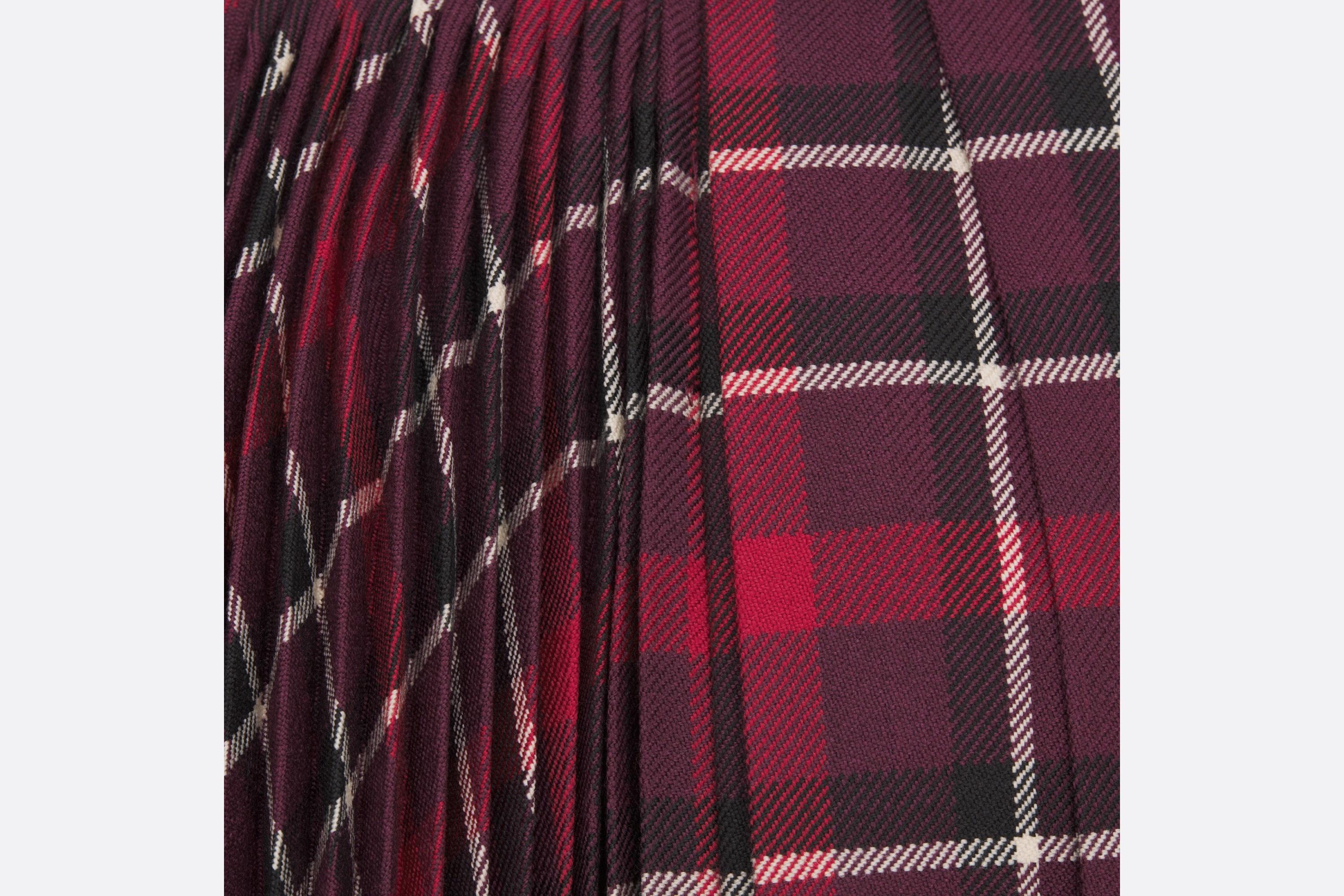 Pleated Short Skirt - 3
