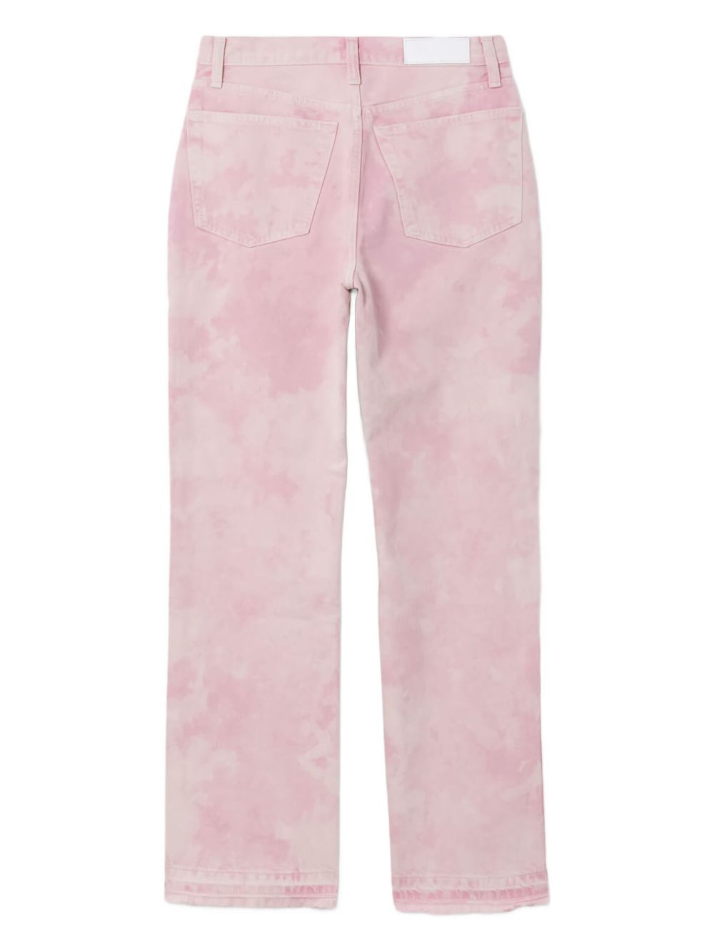 90s high-rise tie-dye jeans - 5