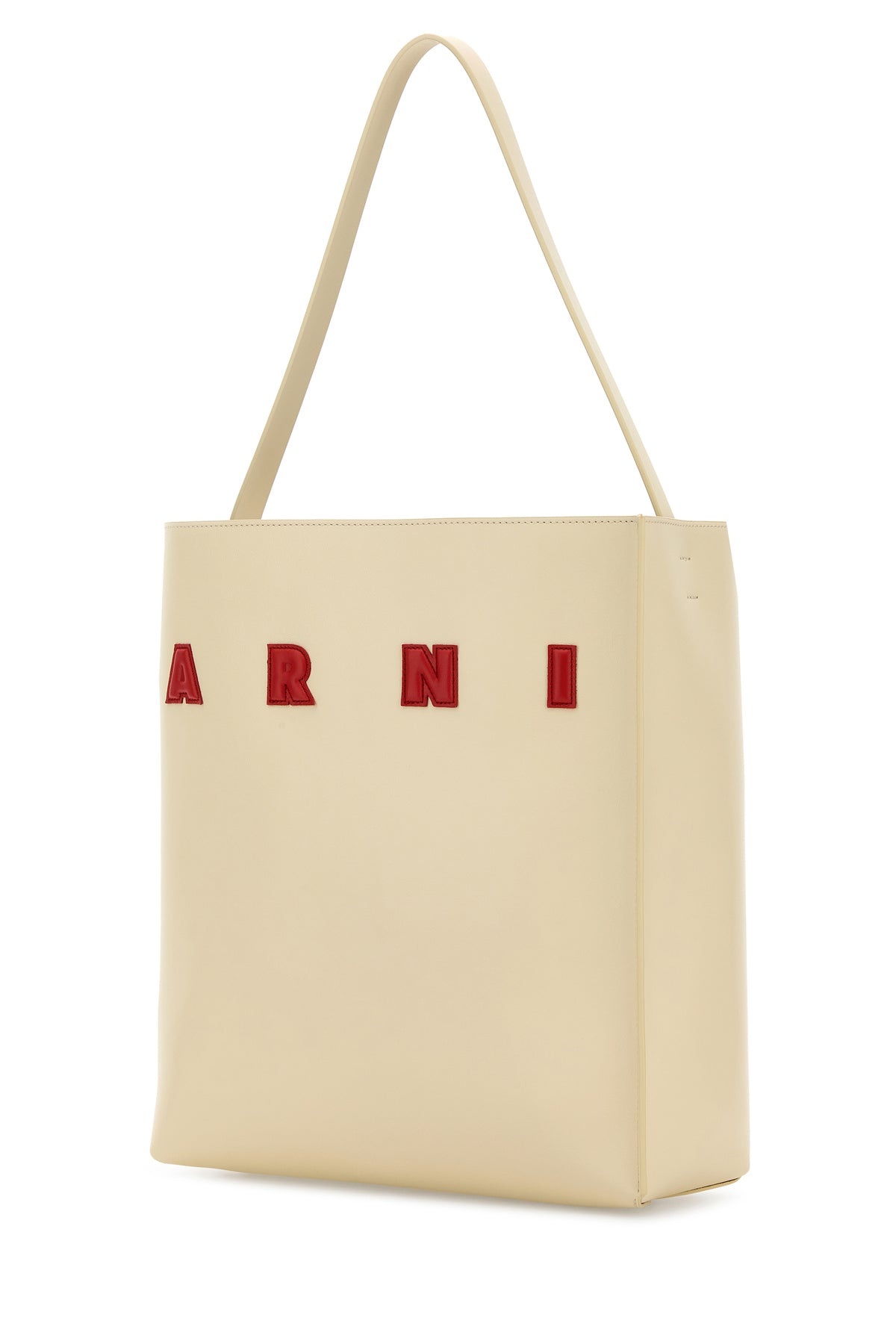 Ivory leather medium Museo shoulder bag - 2