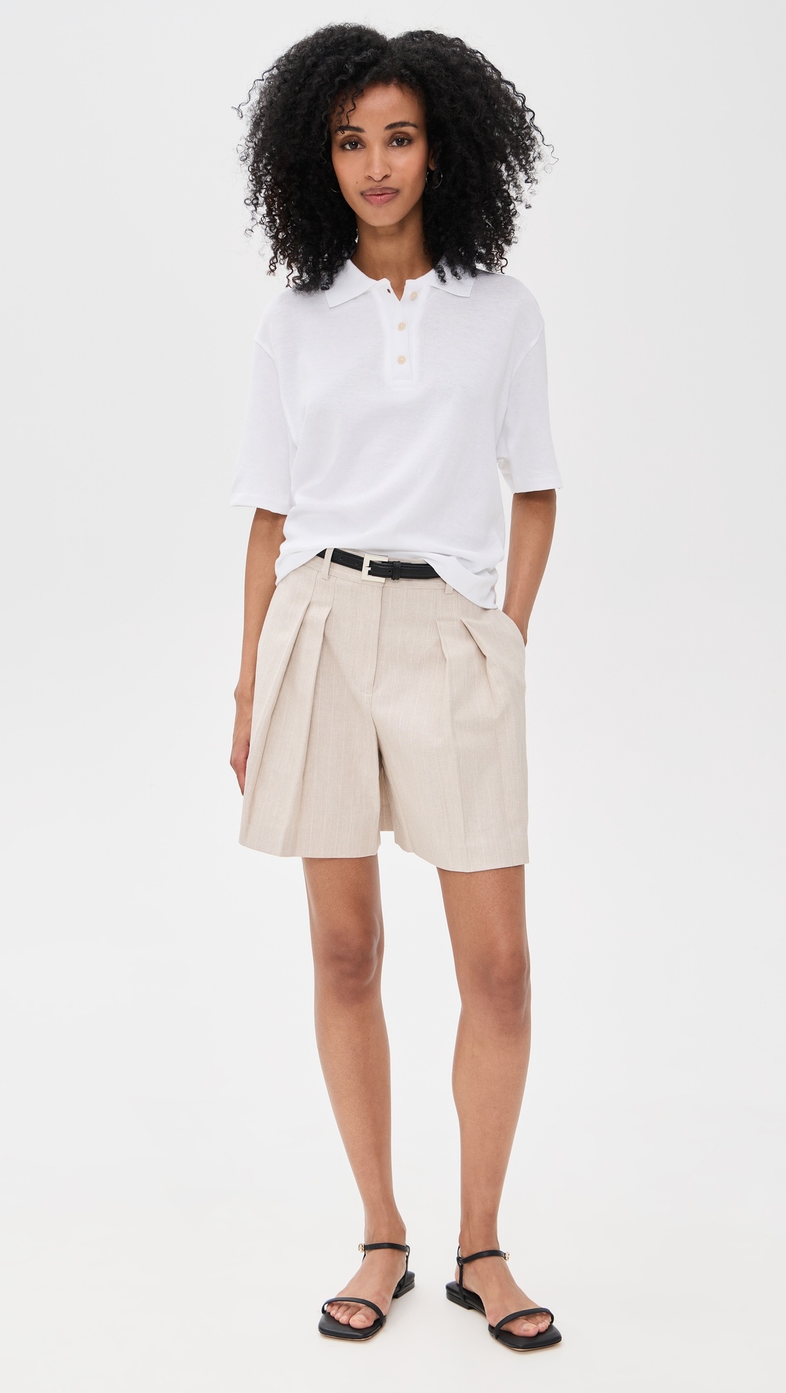 Pleated Shorts - 4
