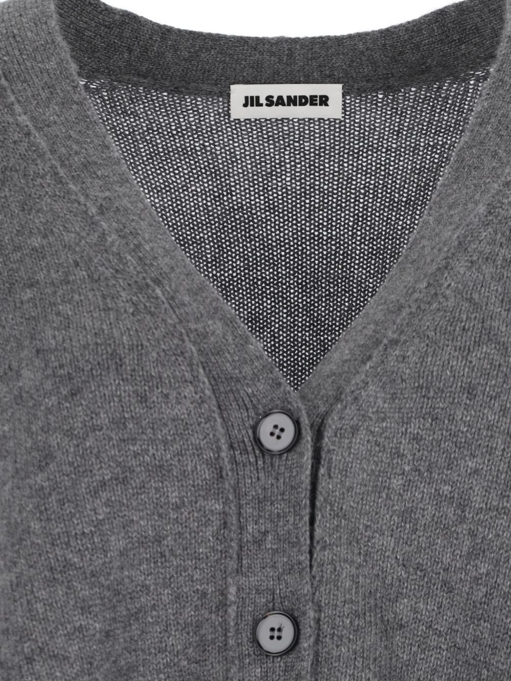 V-neck buttoned cardigan - 3