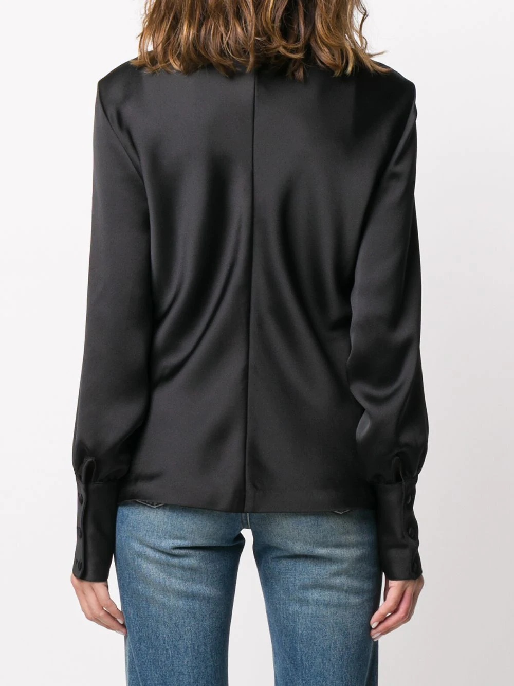 funnel neck blouse - 4