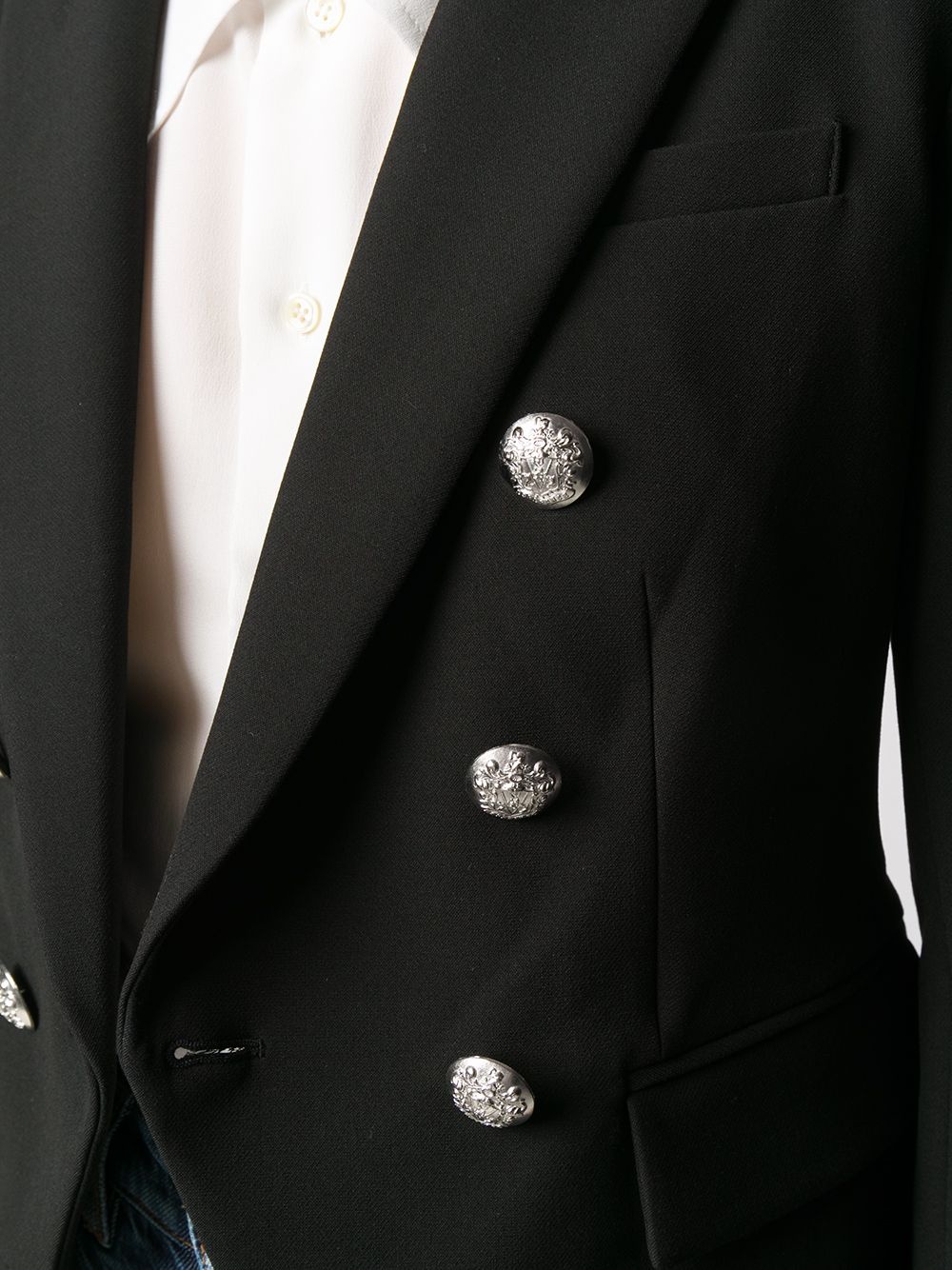 double breasted military jacket - 5