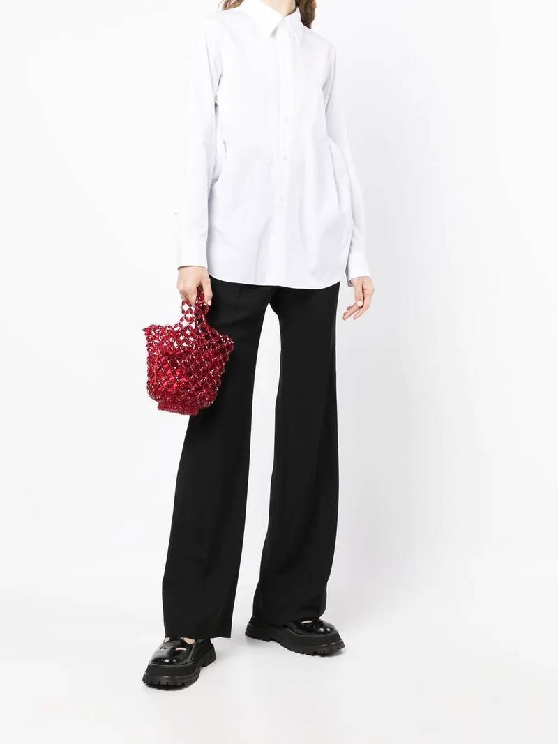 Comme Des Garçons long-sleeve poplin shirt outlook