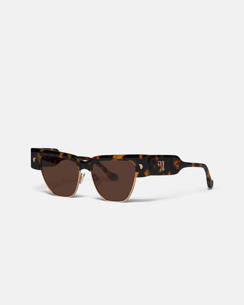 Nanushka SHAKO - D-frame sunglasses - Tortoiseshell outlook