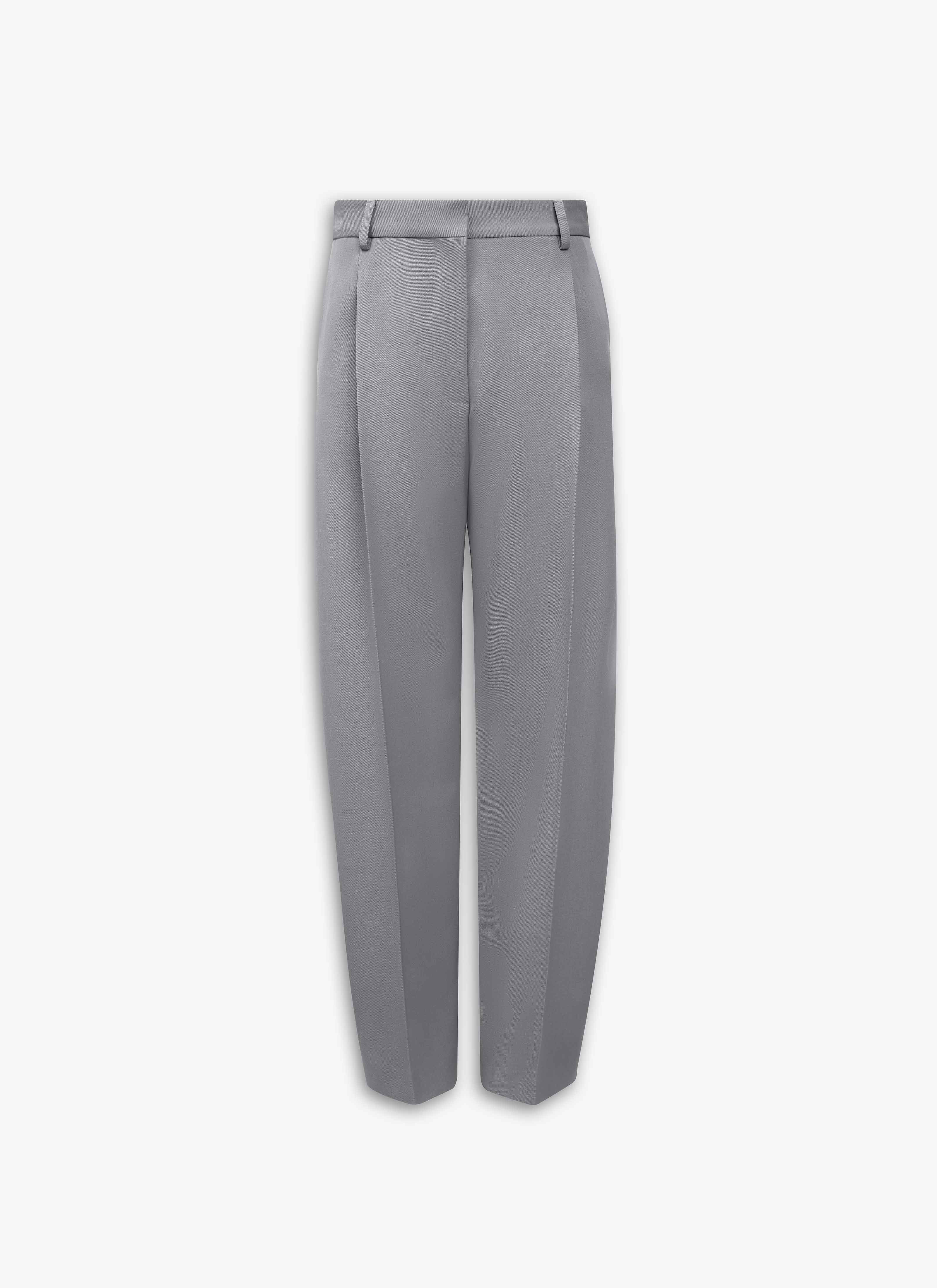 WOOL GABARDINE TROUSERS - 1