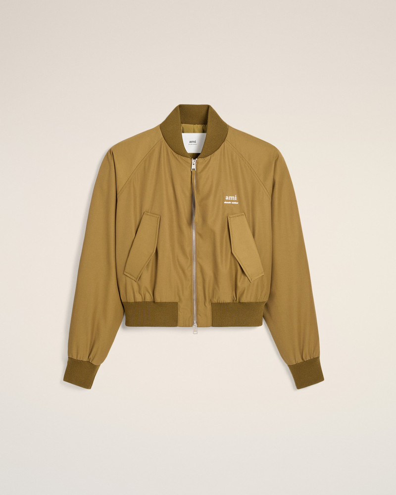 MUSTARD TWILL BOMBER 1