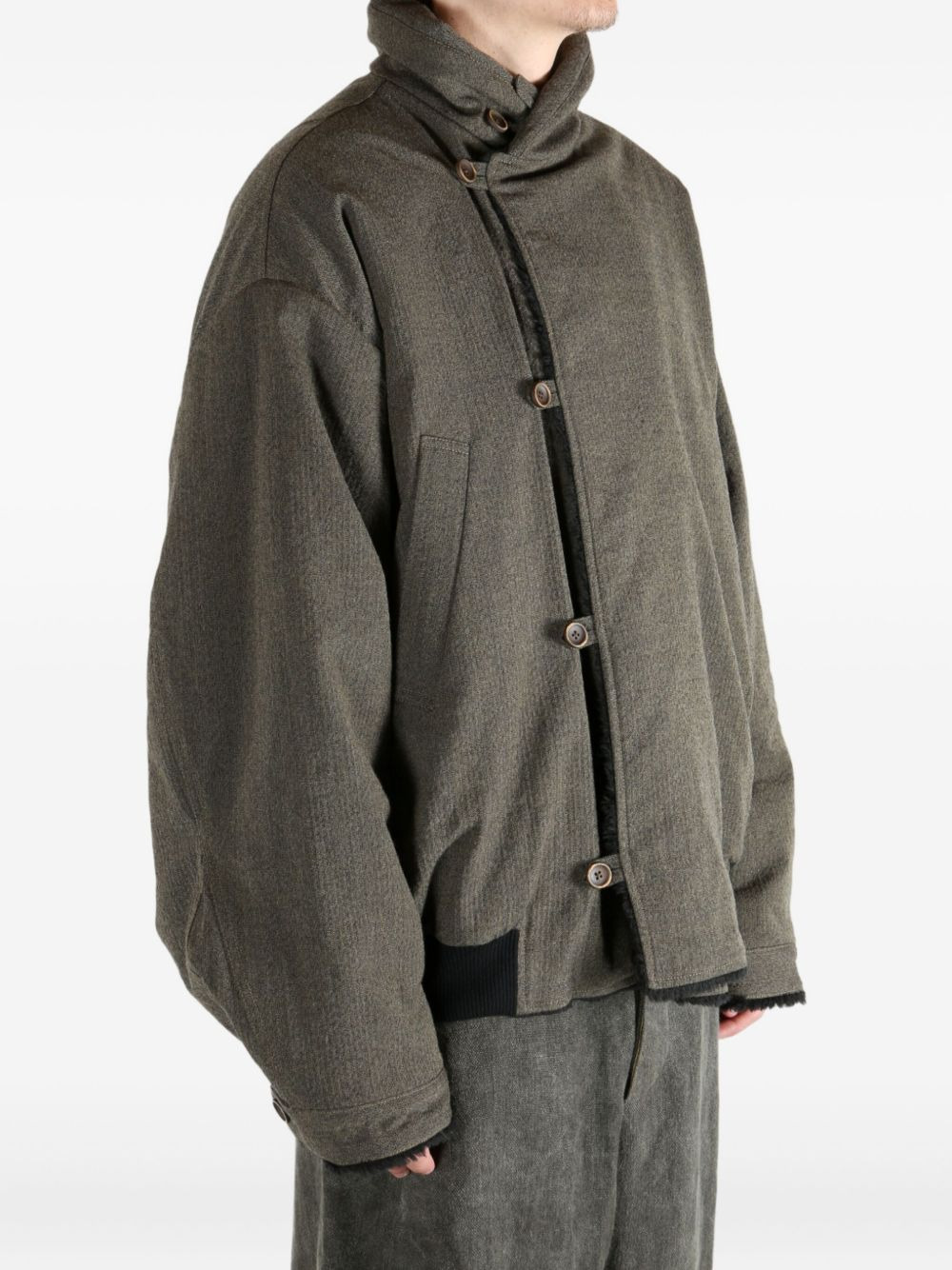 Jovan high-neck bomber jacket - 4
