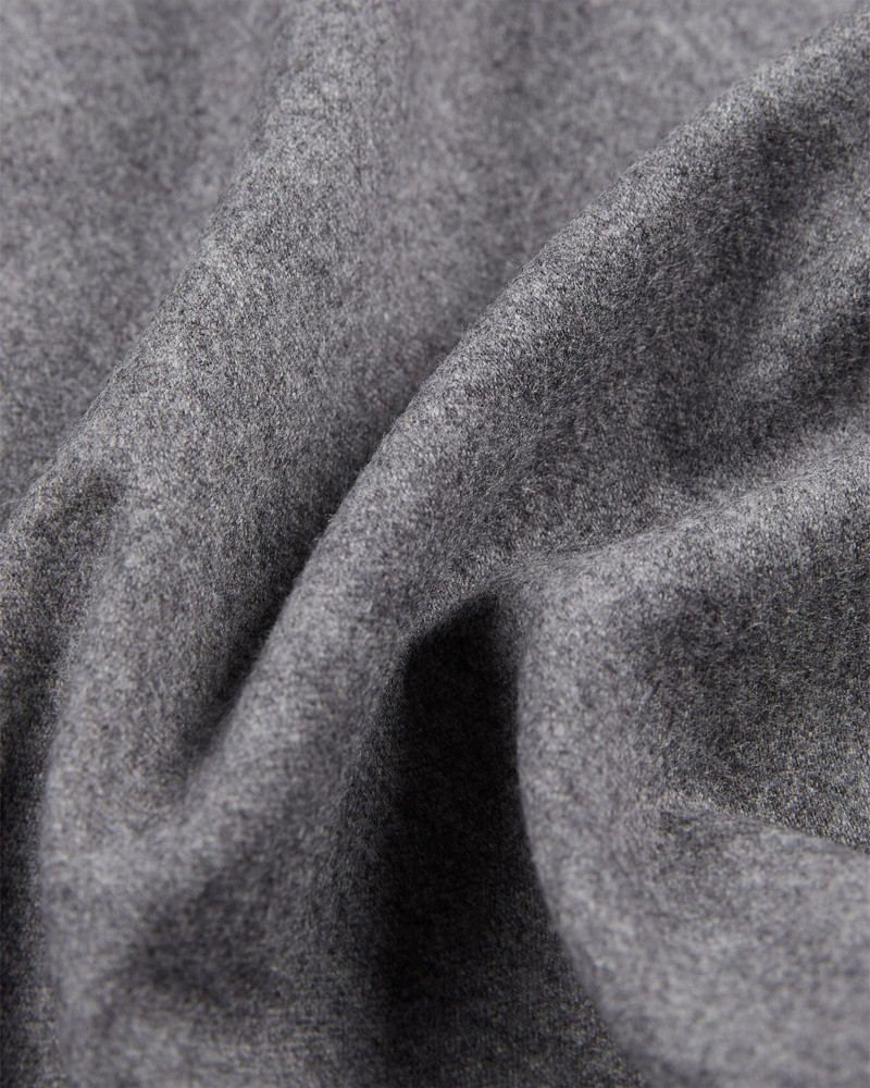 Wool and cashmere flannel blouson jacket 7