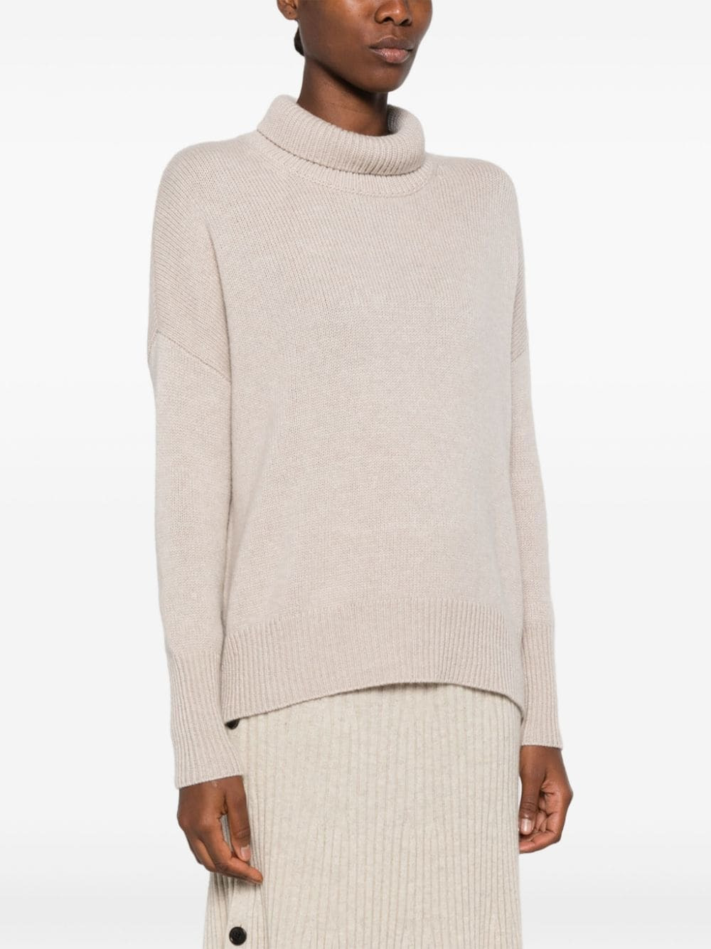 Lisa Yang Women Heidi Cashmere Turtle-Neck Sweater - 4