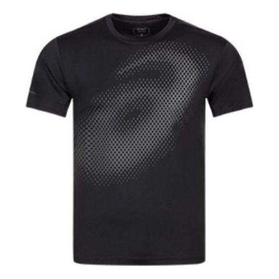 ASICS Reflective Logo Running T-Shirt 'Black' 2011C449-002 - 1