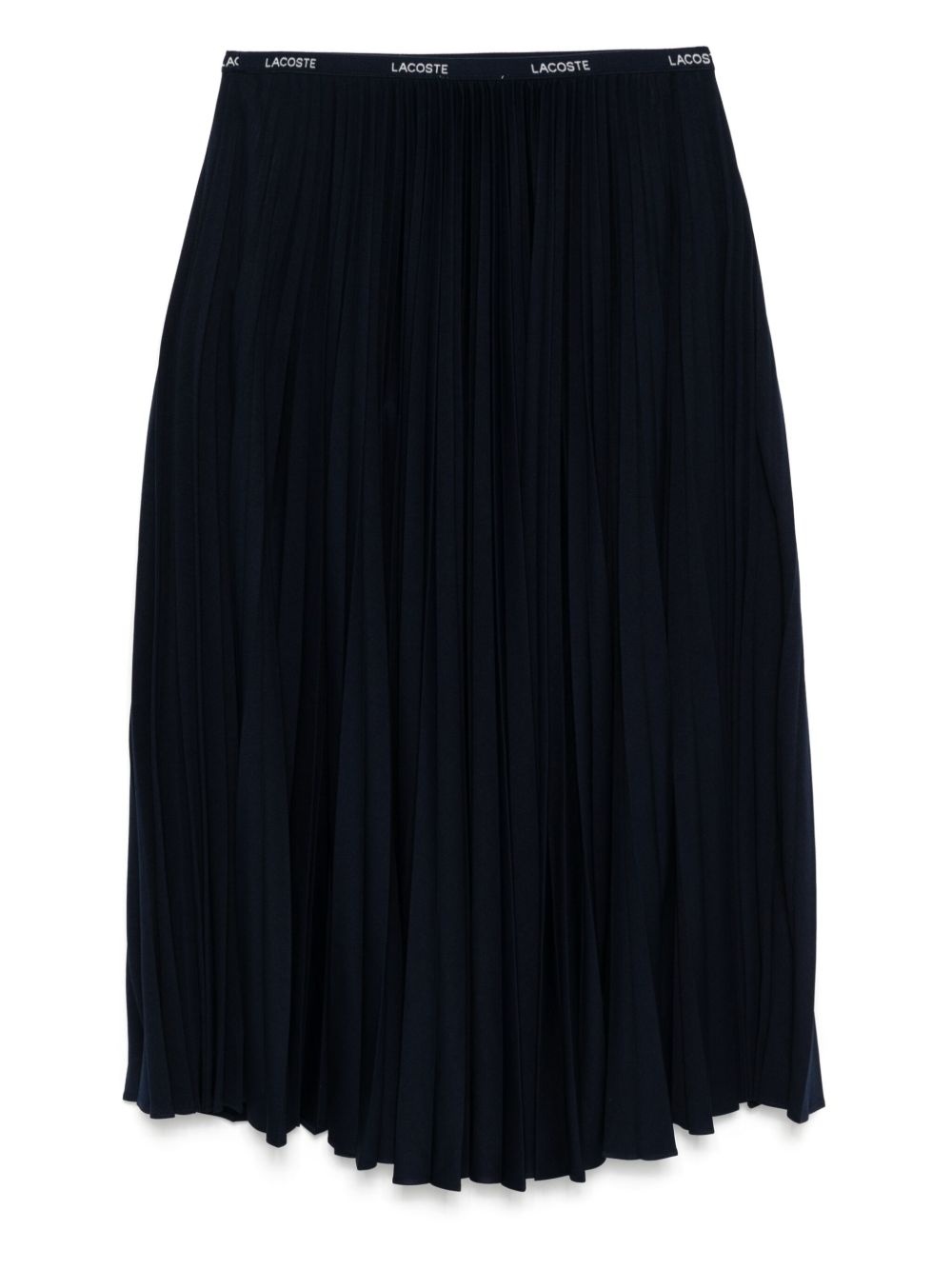 long pleated elasticated waist skirt - 2