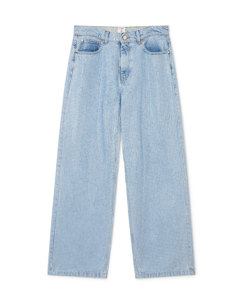 크리스탈 Embellished Jeans | 파리 1