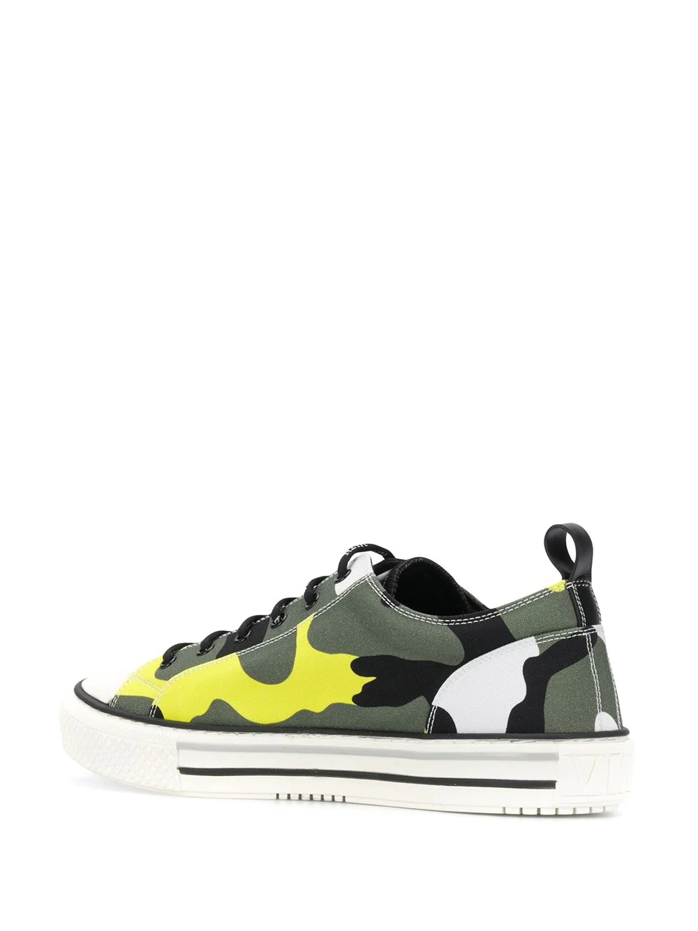 camouflage low-top sneakers   - 3