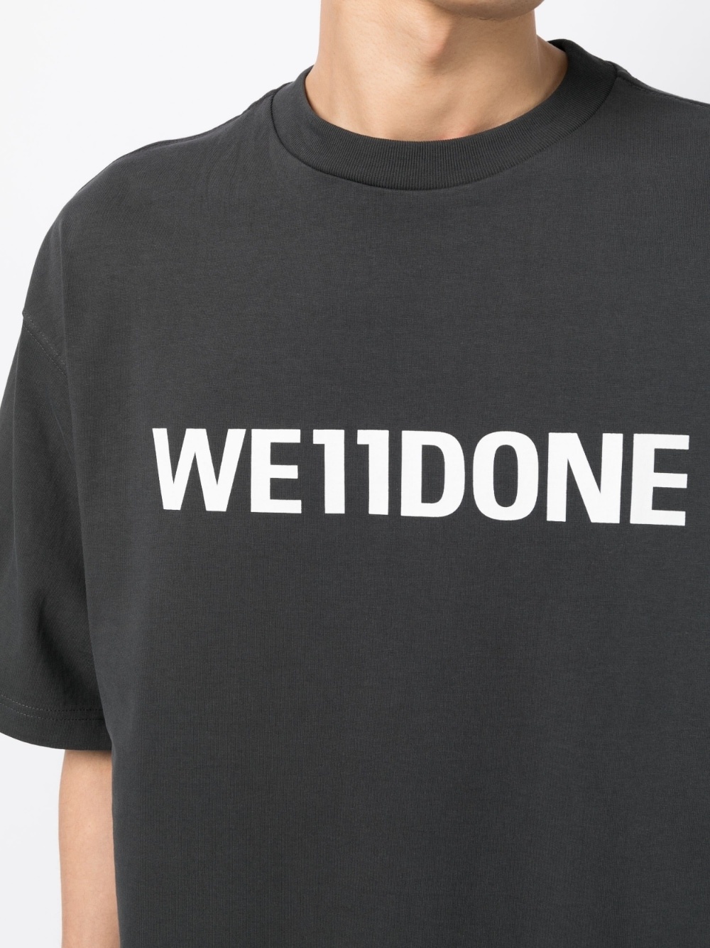 logo-print cotton T-shirt - 5