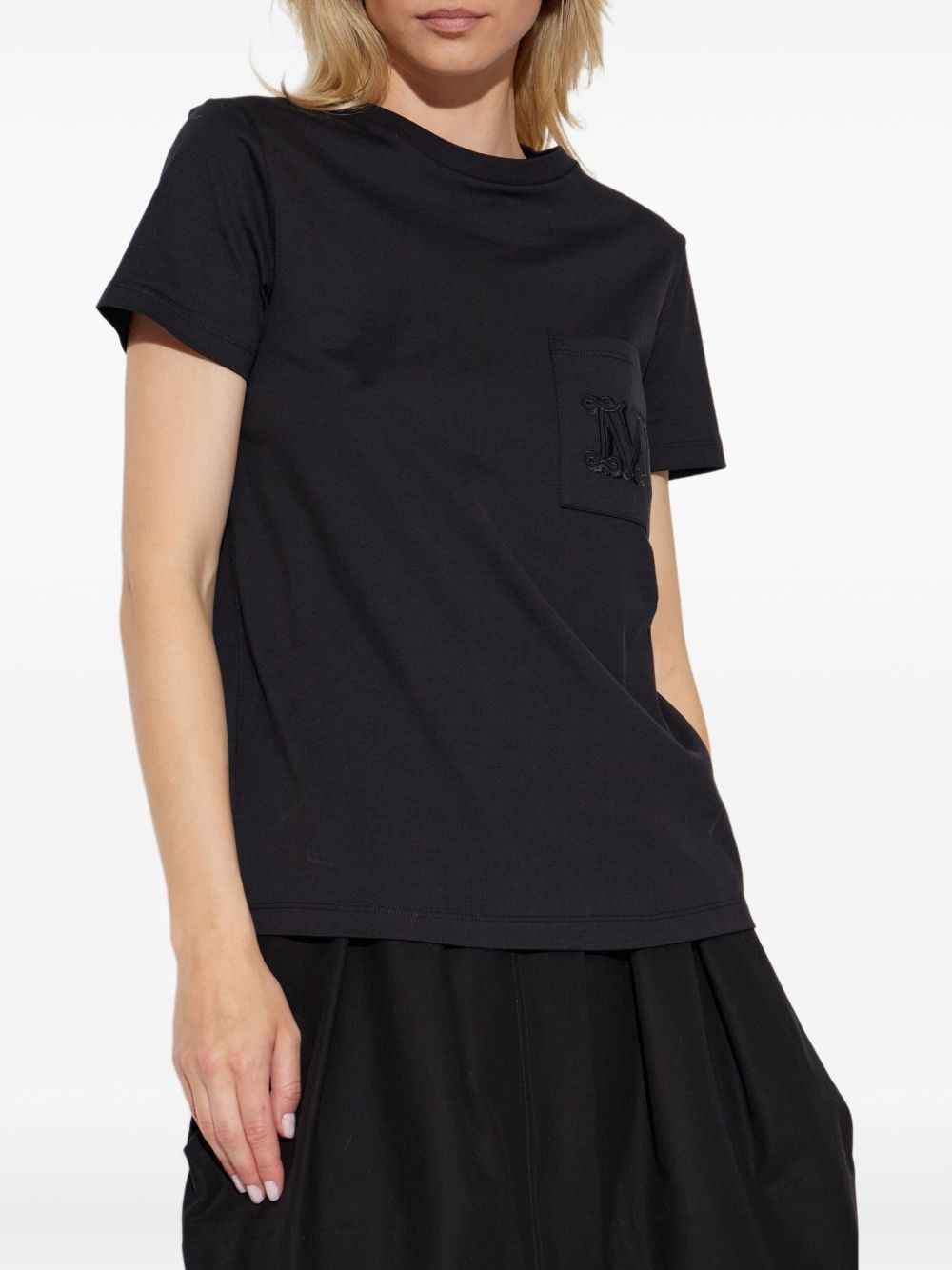 Cotton T-shirt with logo - 2