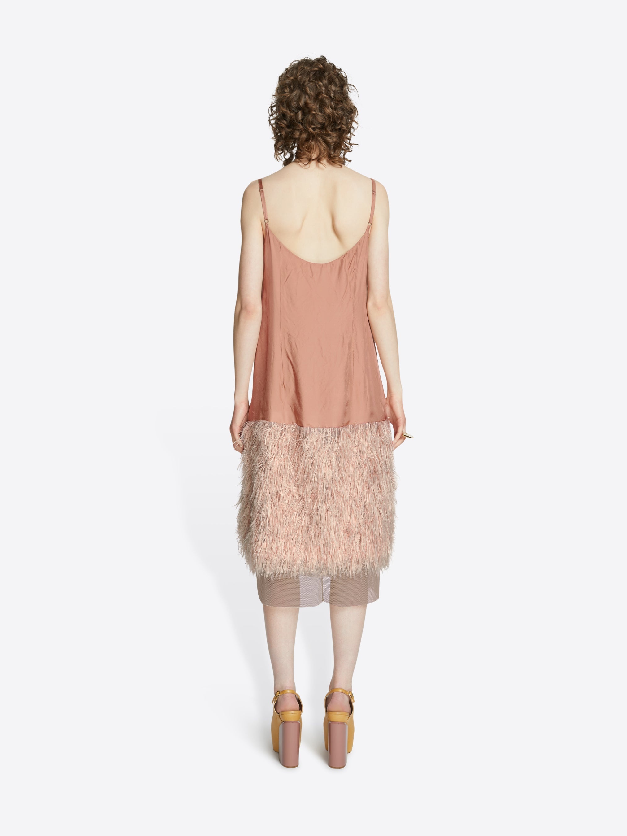 FRINGE SLIP DRESS - 4
