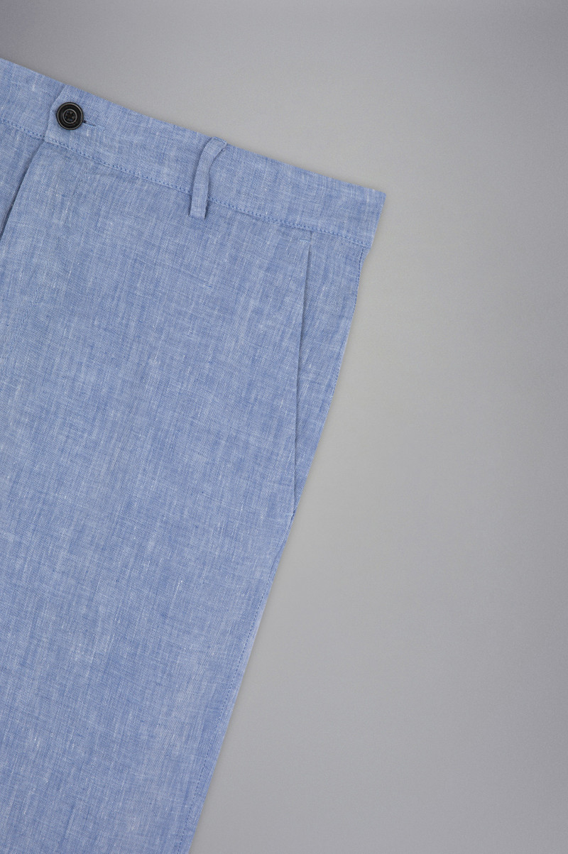 LINEN BERMUDA SHORTS 6