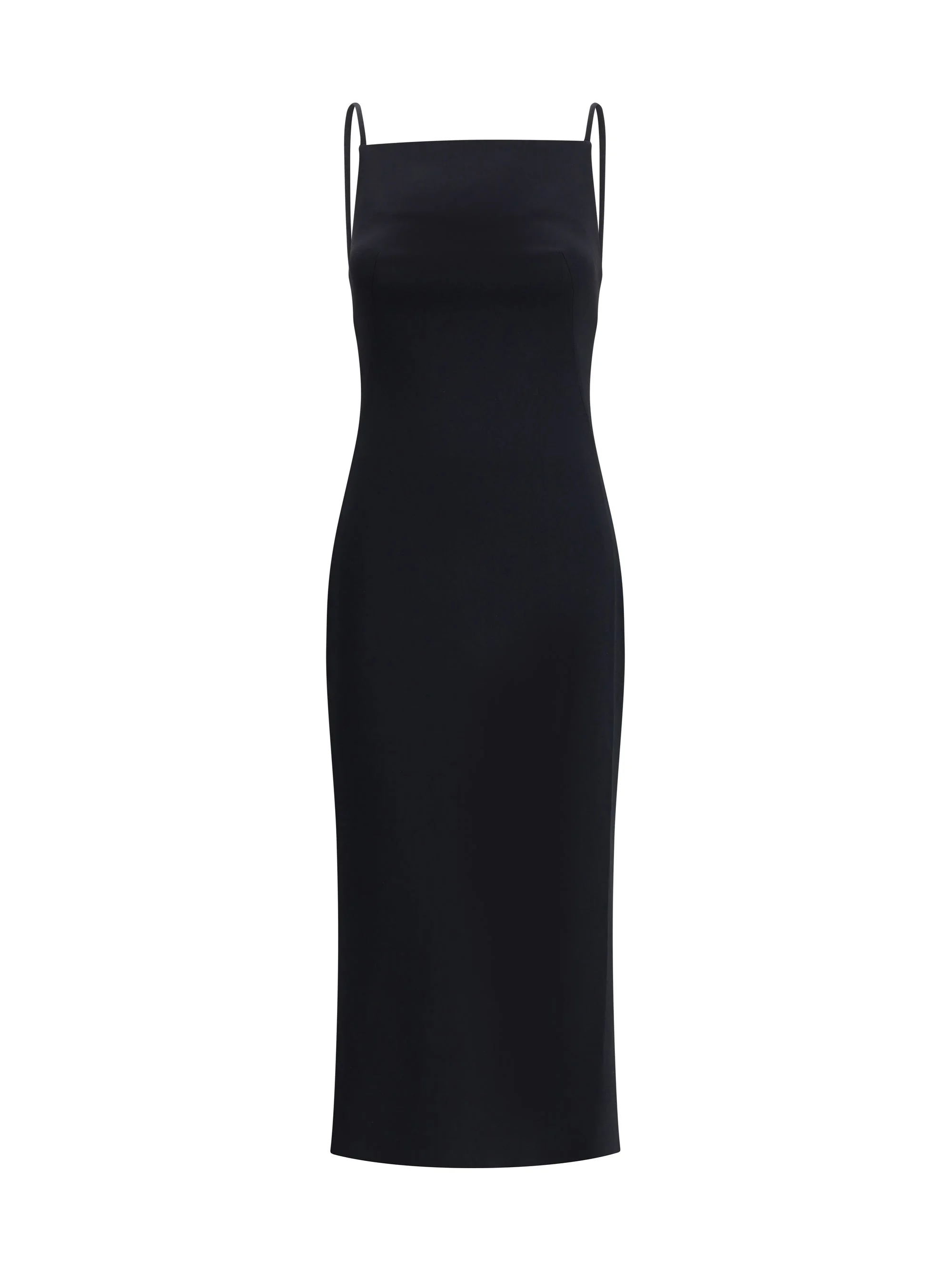 Givenchy Women Midi Dress With Draped Back - 1