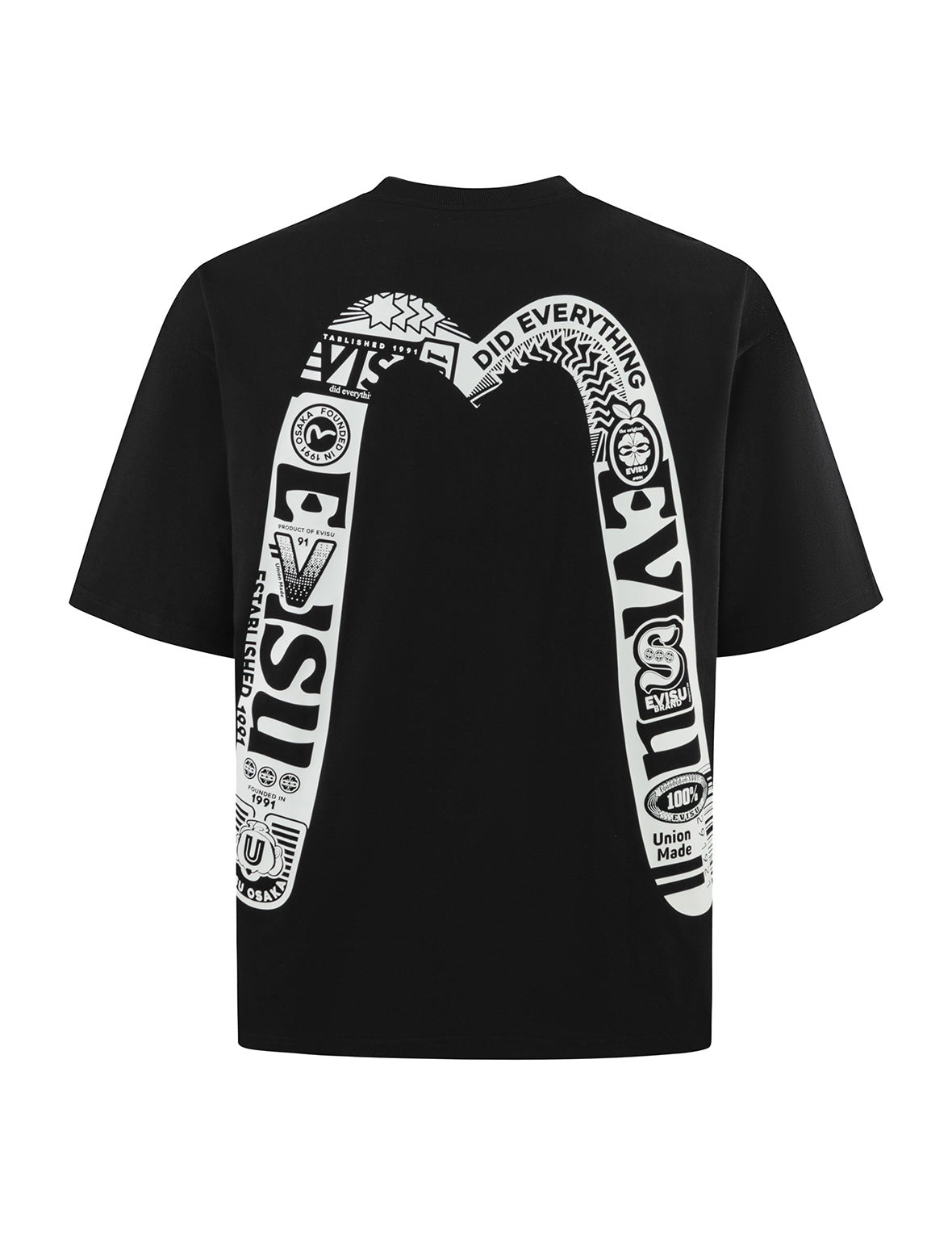 Logo and Daicock Print Loose Fit T-Shirt - 12
