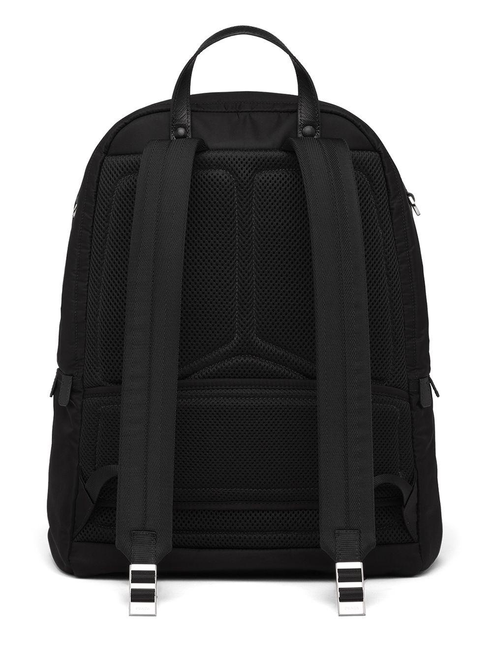 Re-Nylon logo-plaque backpack - 3