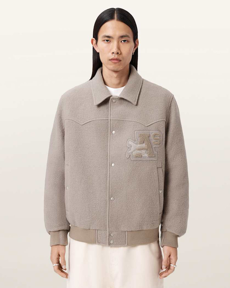 ALLSAINTS ROYCE WADDED PATCH JACKET outlook