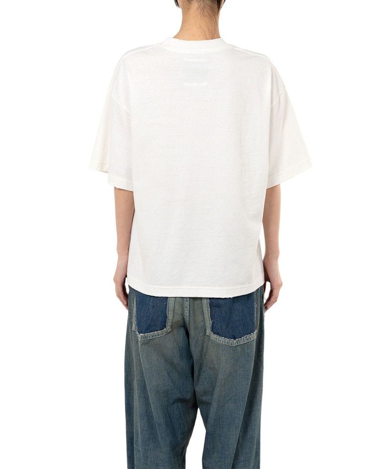 Happy Face Printed Distressed T-shirt 6