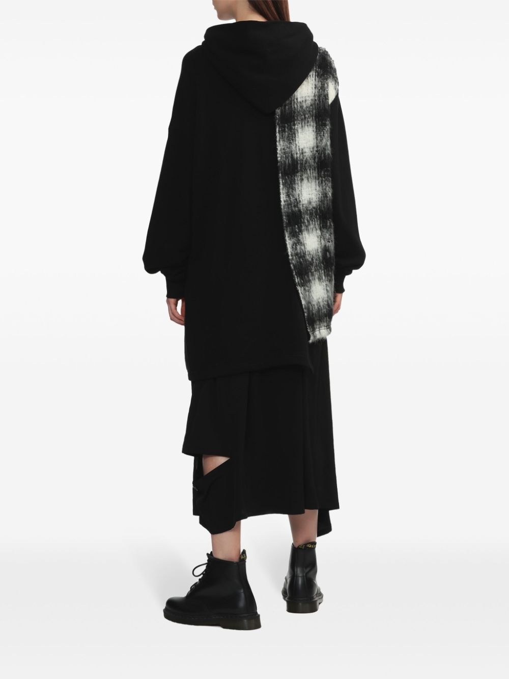 Panel-detailing hoodie - 4