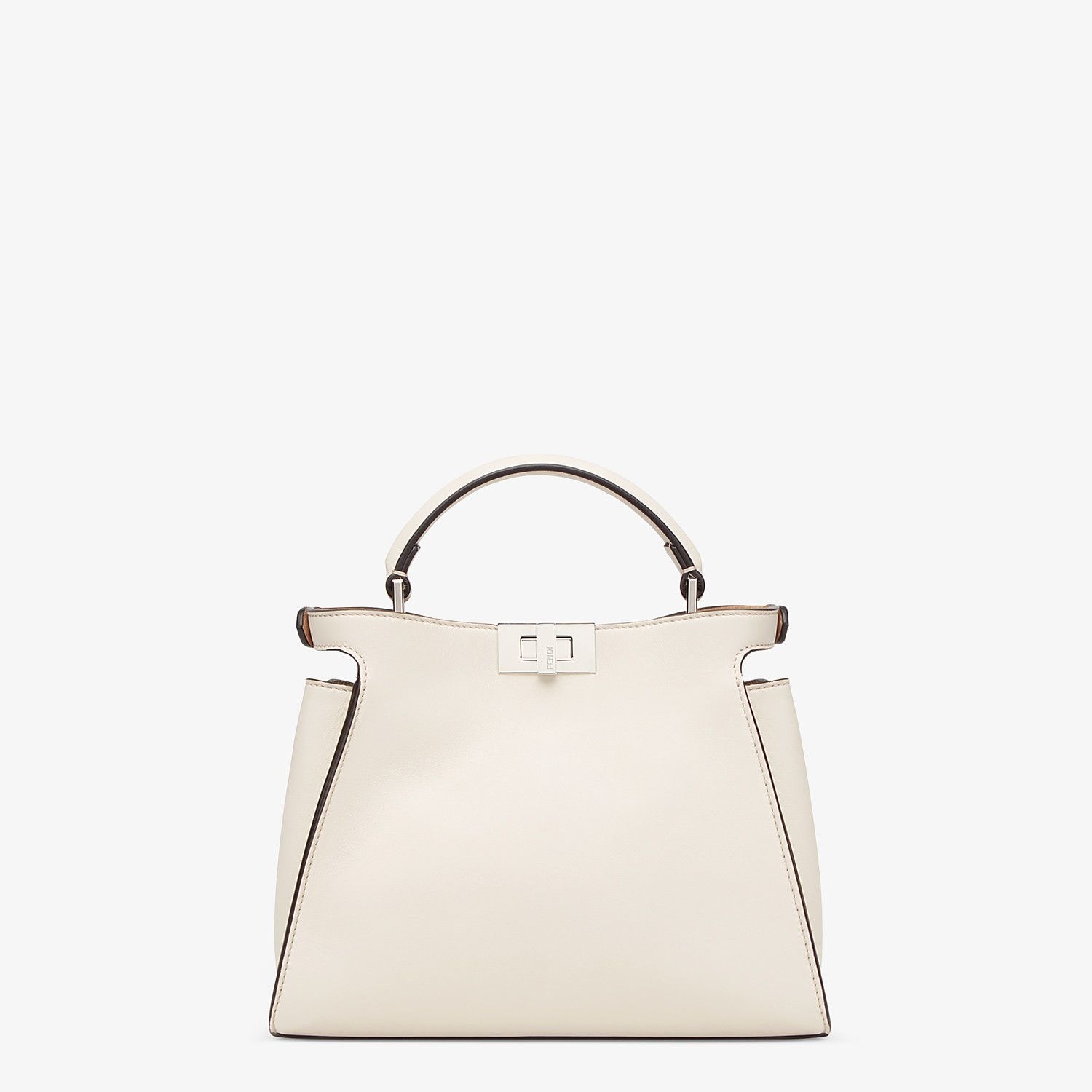 Beige leather bag - 3