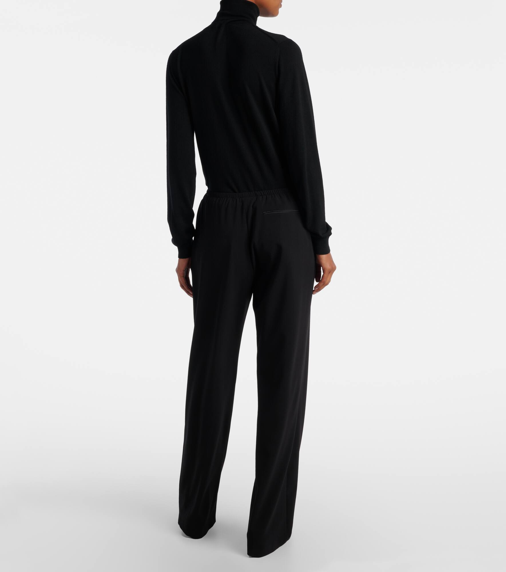 Seraphim wool-blend straight pants - 3