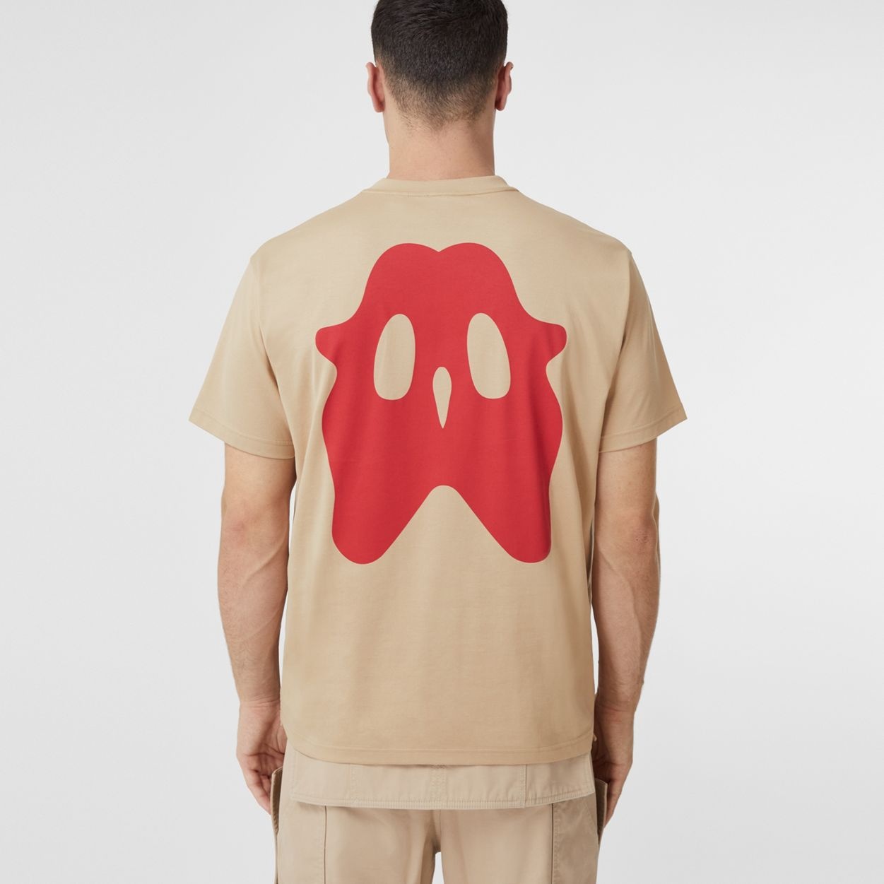 Monster Graphic Cotton Oversized T-shirt - 4