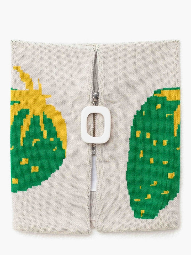 STRAWBERRY FOLDOVER NECKBAND 1