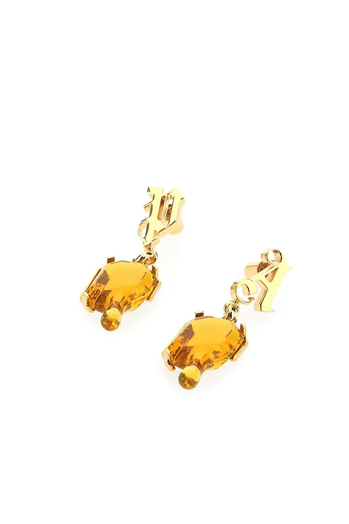Palm Angels Women Golden Metal Earrings - 2