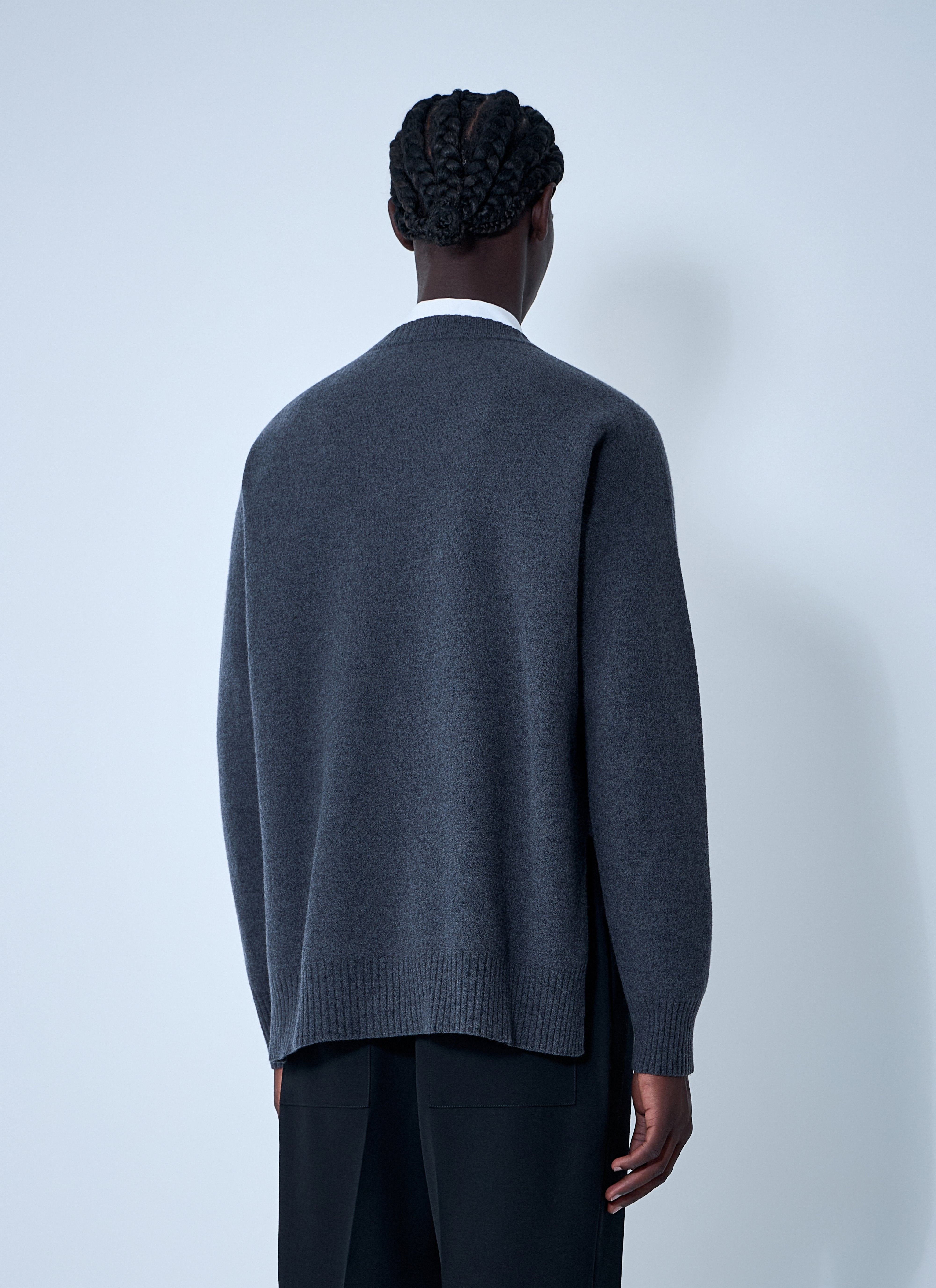 Jil Sander Men Wool Sweater - 4