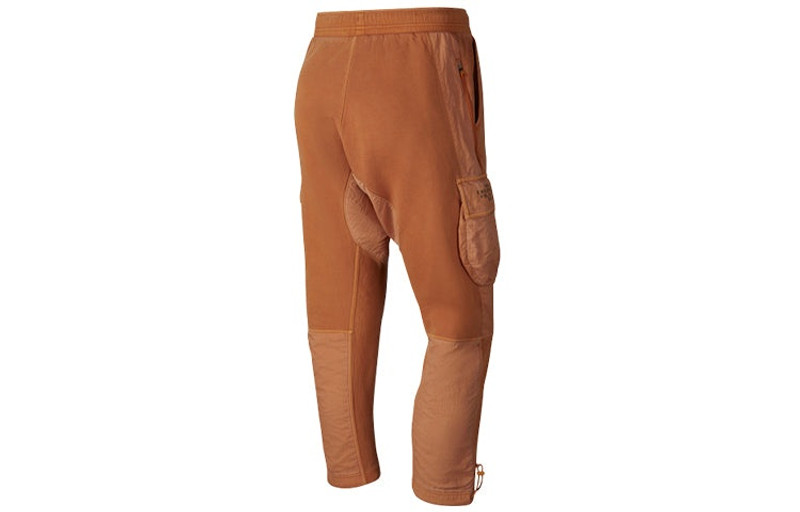 Jordan Air Jordan Engineered Washed Distress Knit Splicing Pocket Casual Long Pants CV2791-875 outlook