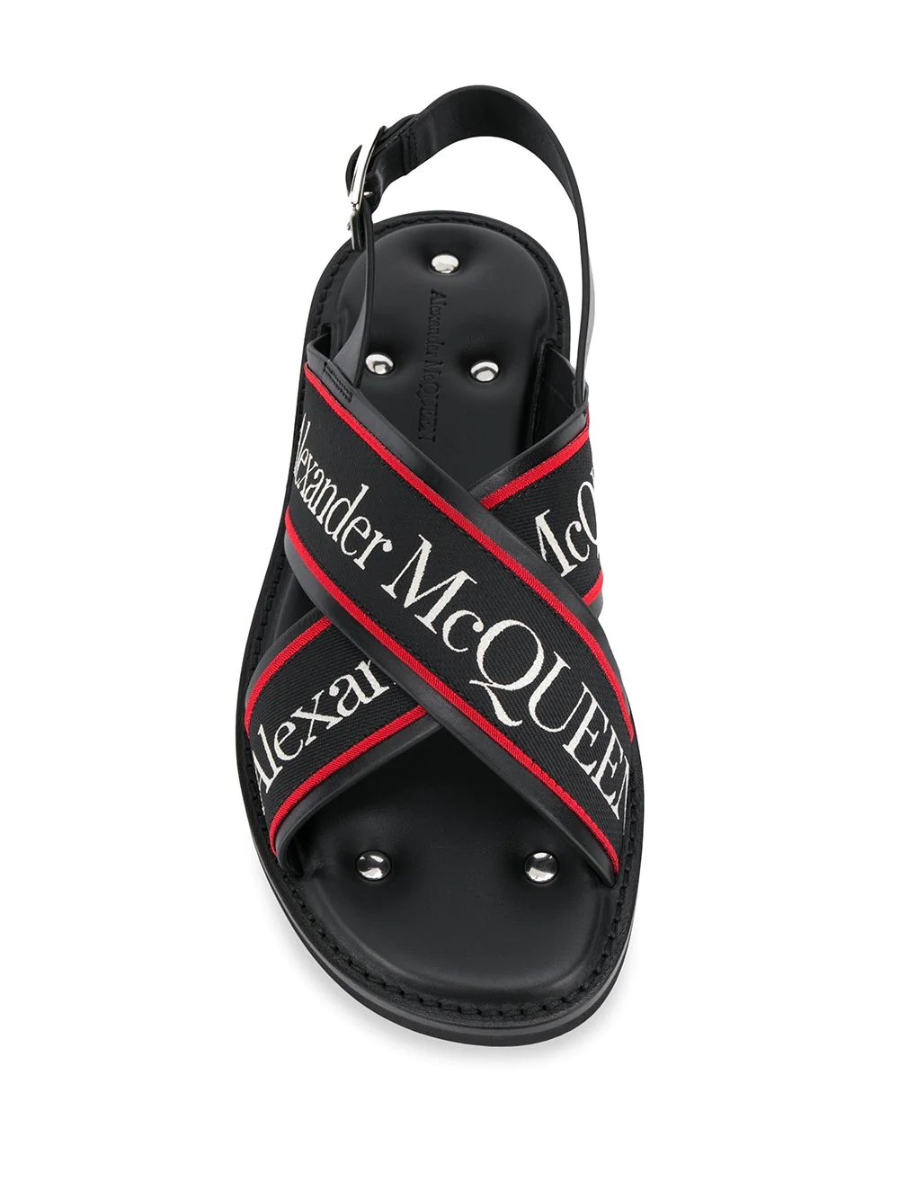 cross strap sandals - 4