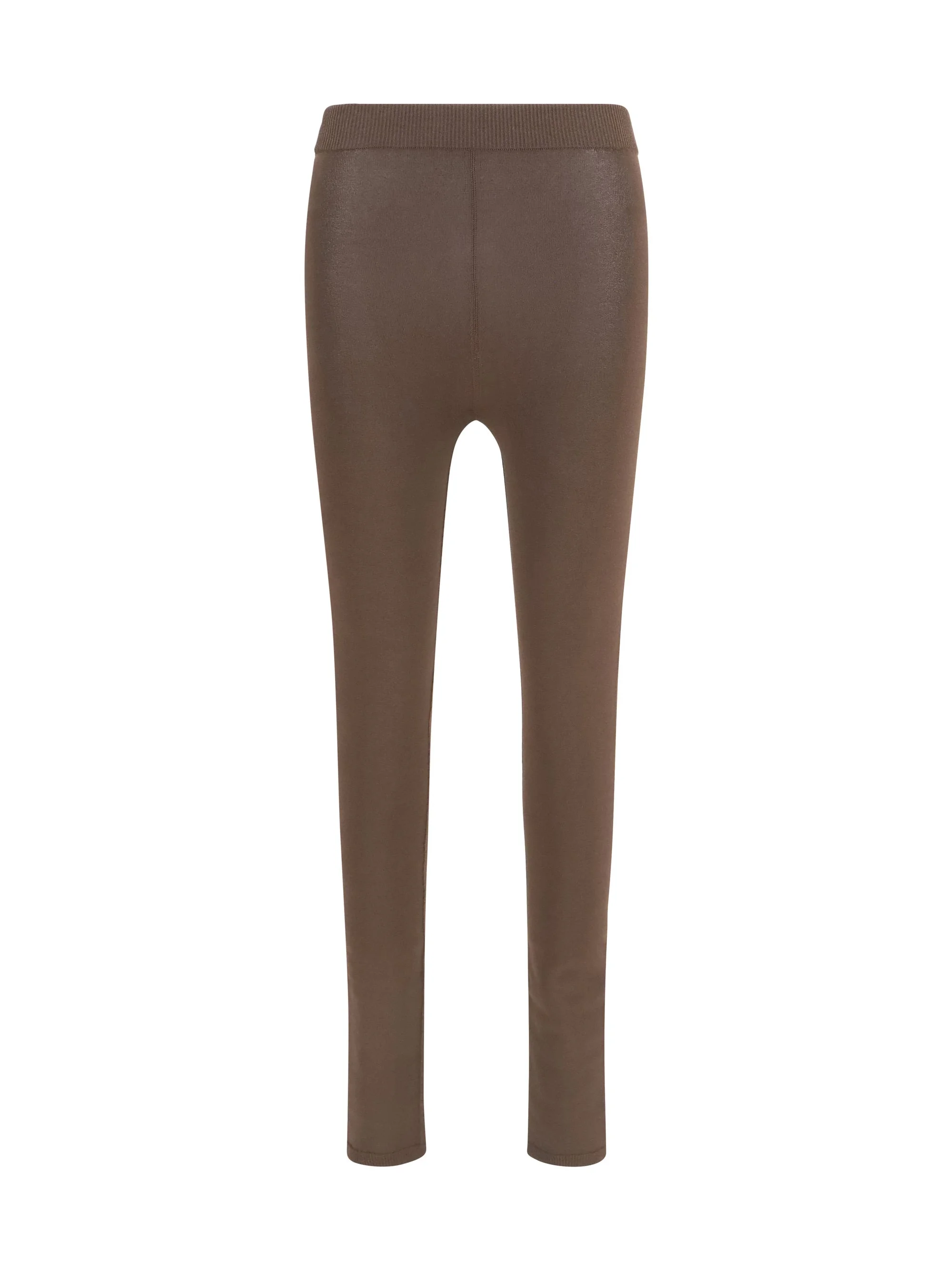 Balenciaga High-rise Leggings Dark Brown - 1