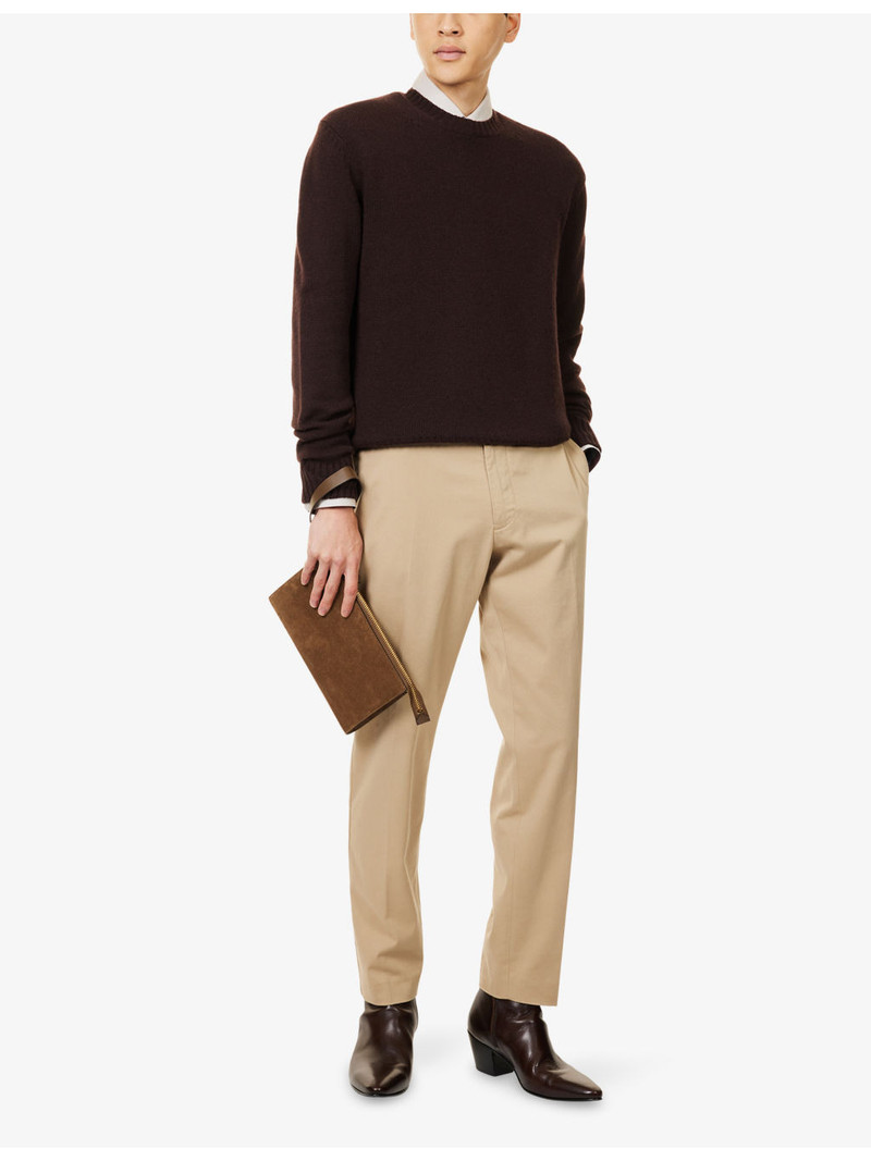 TOM FORD Straight-Leg Twill Stretch-Cotton Chino outlook